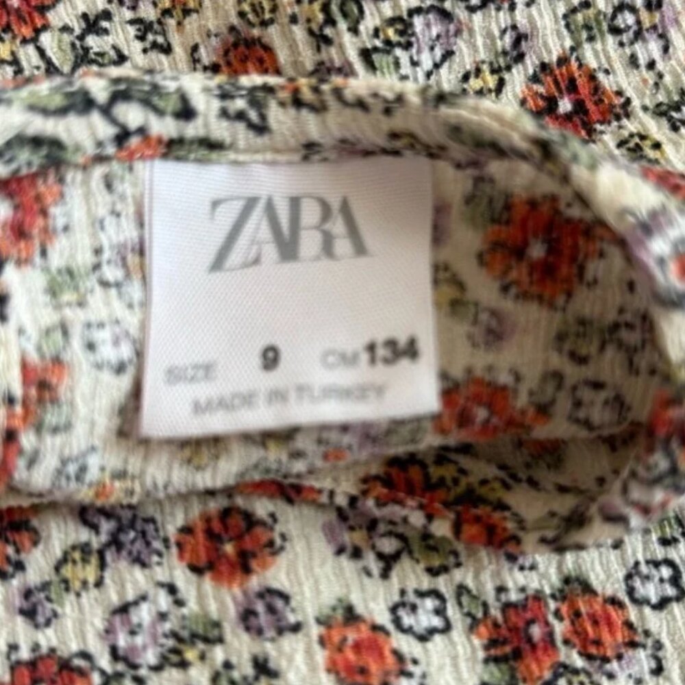 Zara Girls Long Sleeve Tops Size 9 - Picture 10 of 11